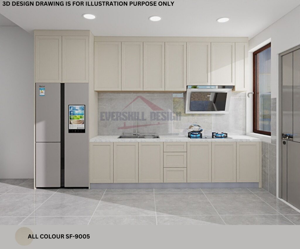 Why choose aluminium kitchen cabinet?