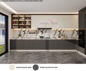 What is a plywood kitchen cabinet?