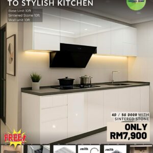 4D/5G Door with Sintered Stone Only RM7,900